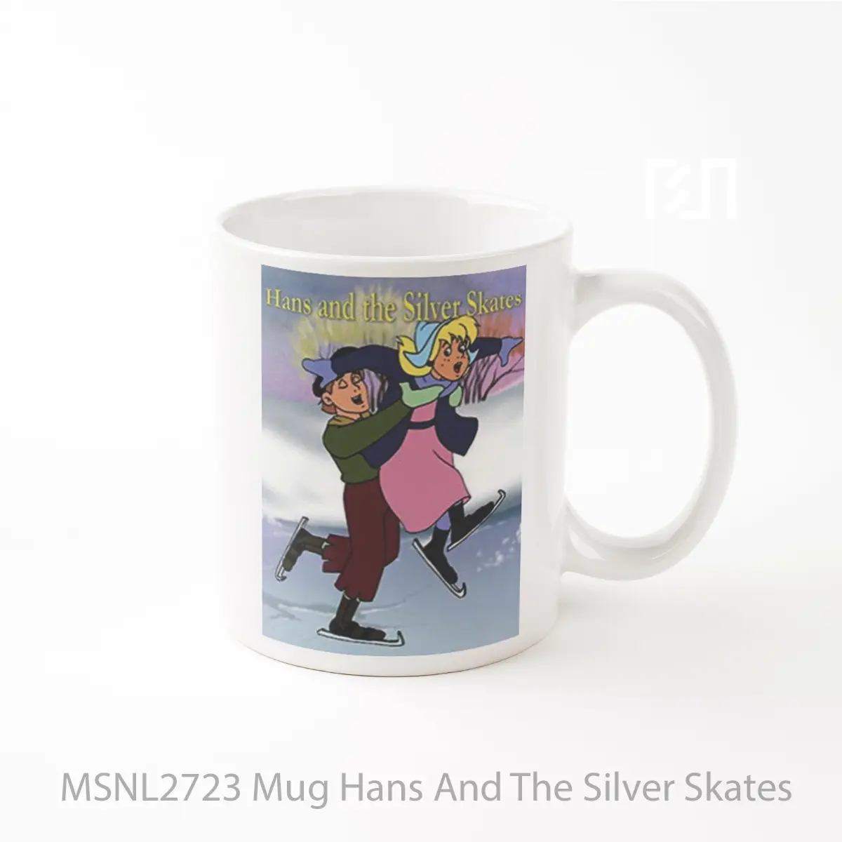 Mug Hans And The Silver Skates Gelas Keramik Tema Film MSNL2723