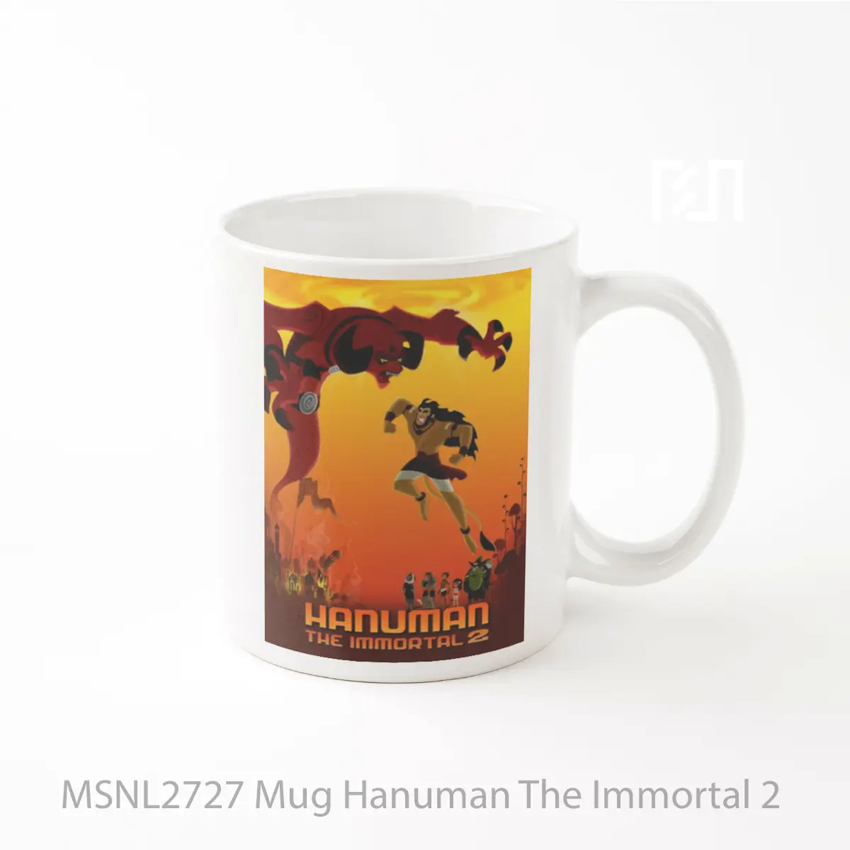Mug Hanuman The Immortal 2 Gelas Keramik Tema Film MSNL2727