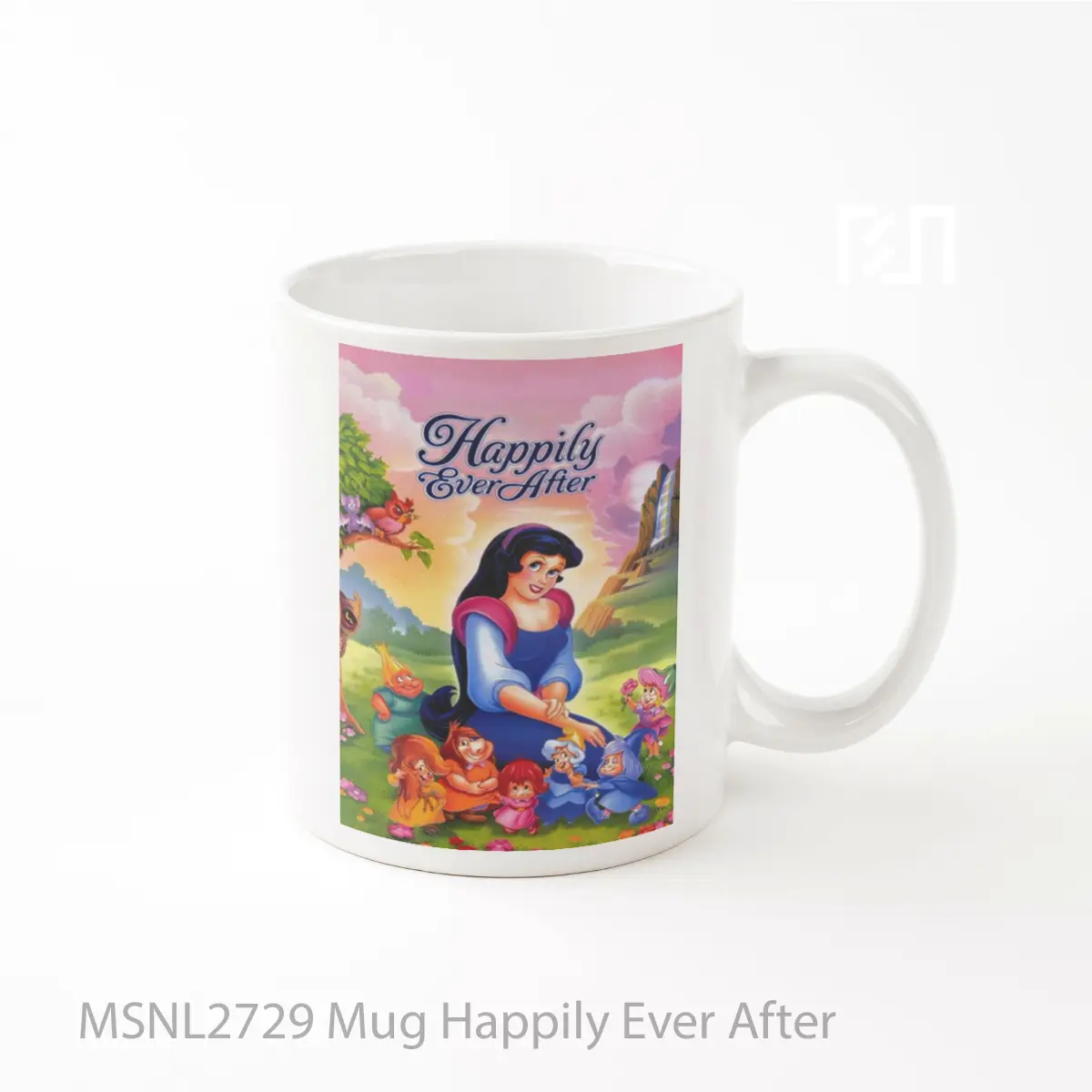 Mug Happily Ever After Gelas Keramik Tema Film MSNL2729
