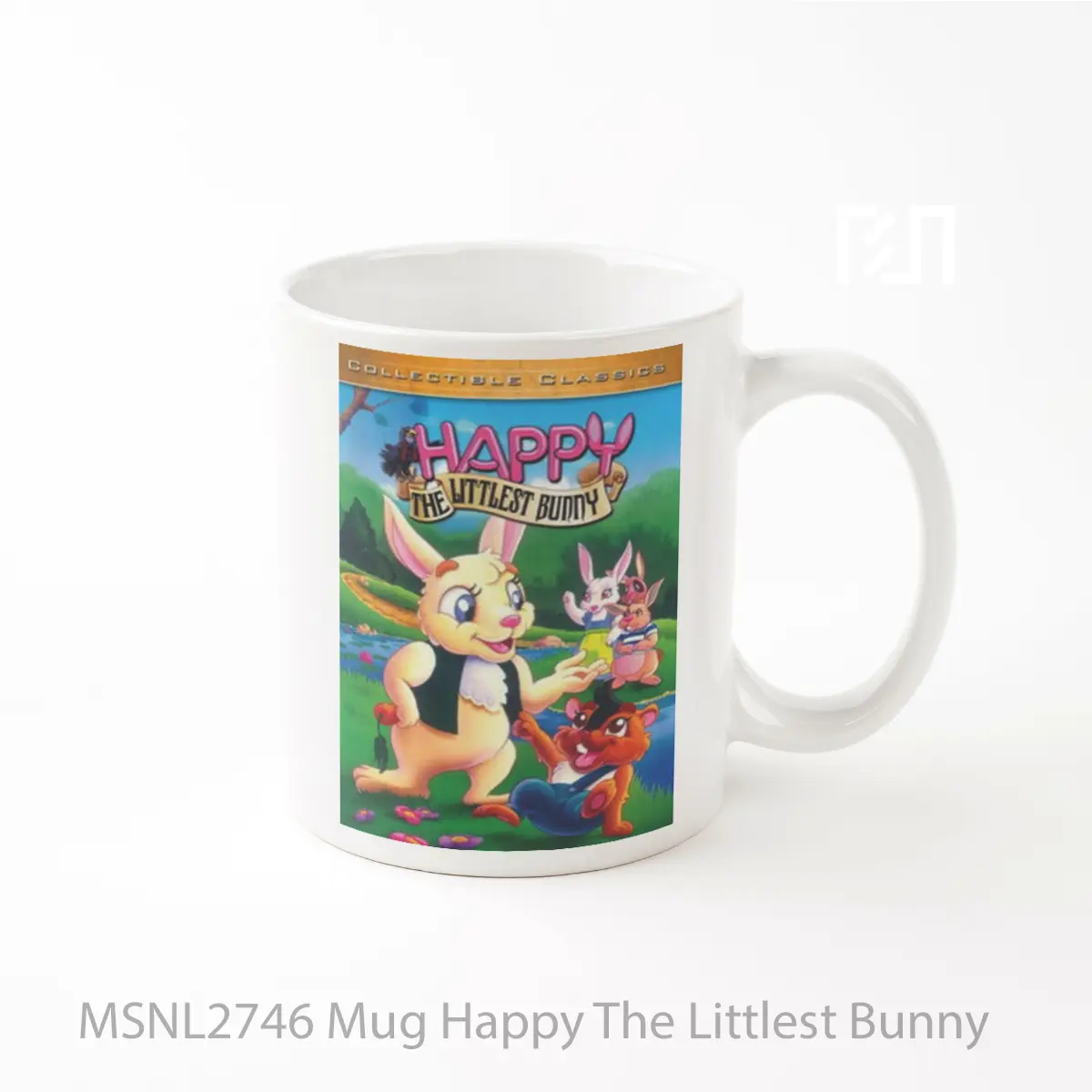 Mug Happy The Littlest Bunny Gelas Keramik Tema Film MSNL2746