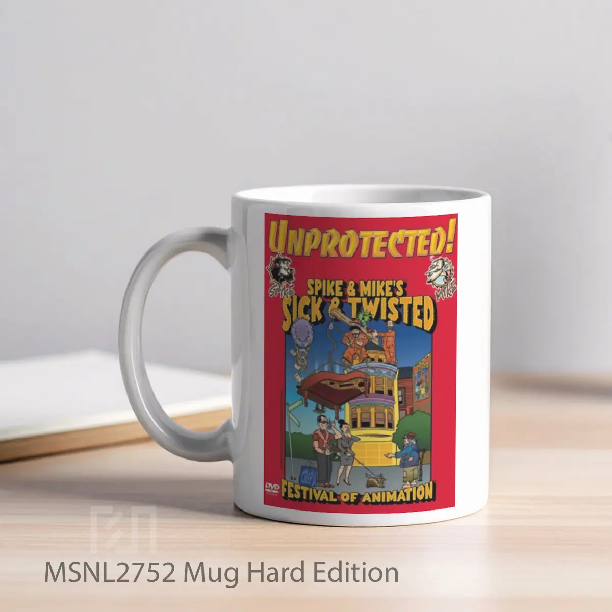 Mug Hard Edition Gelas Keramik Tema Film MSNL2752 - Tampak Kiri