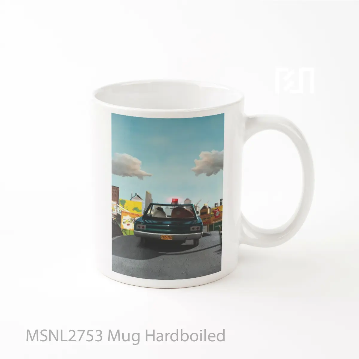 Mug Hardboiled Gelas Keramik Tema Film MSNL2753