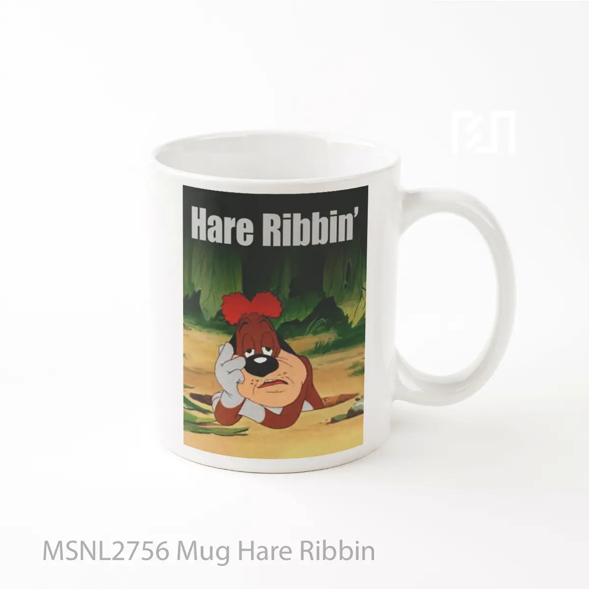Mug Hare Ribbin Gelas Keramik Tema Film MSNL2756