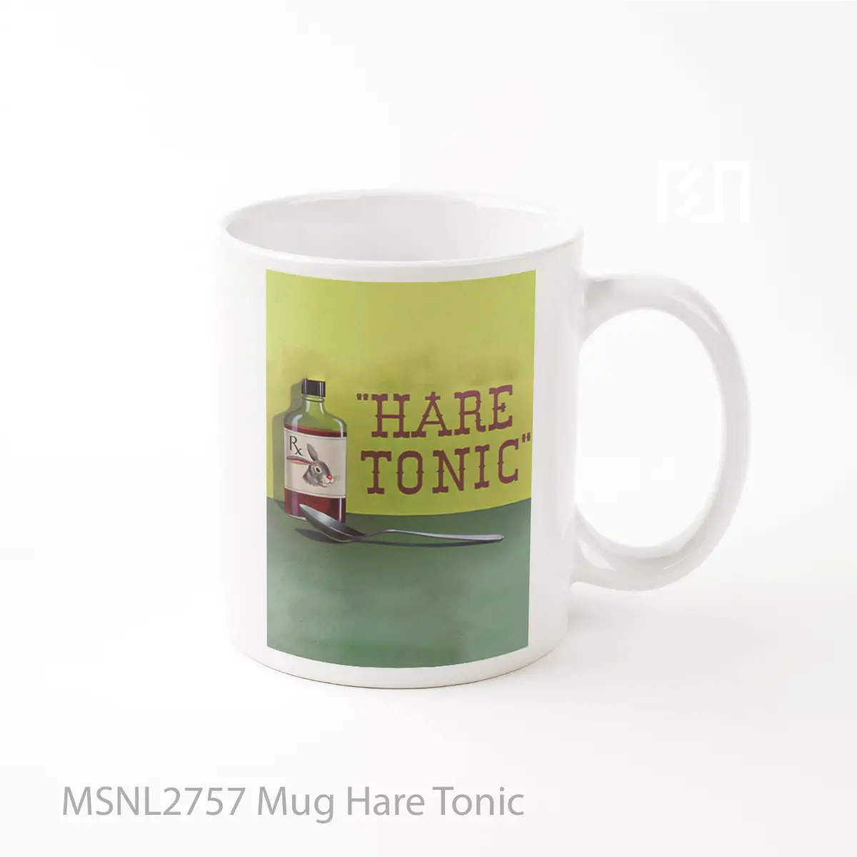 Mug Hare Tonic Gelas Keramik Tema Film MSNL2757