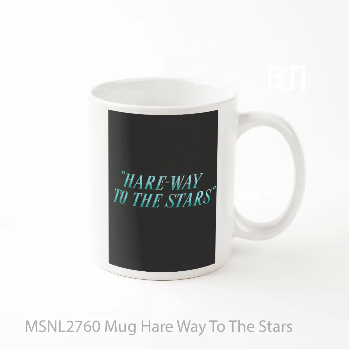 Mug Hare Way To The Stars Gelas Keramik Tema Film MSNL2760