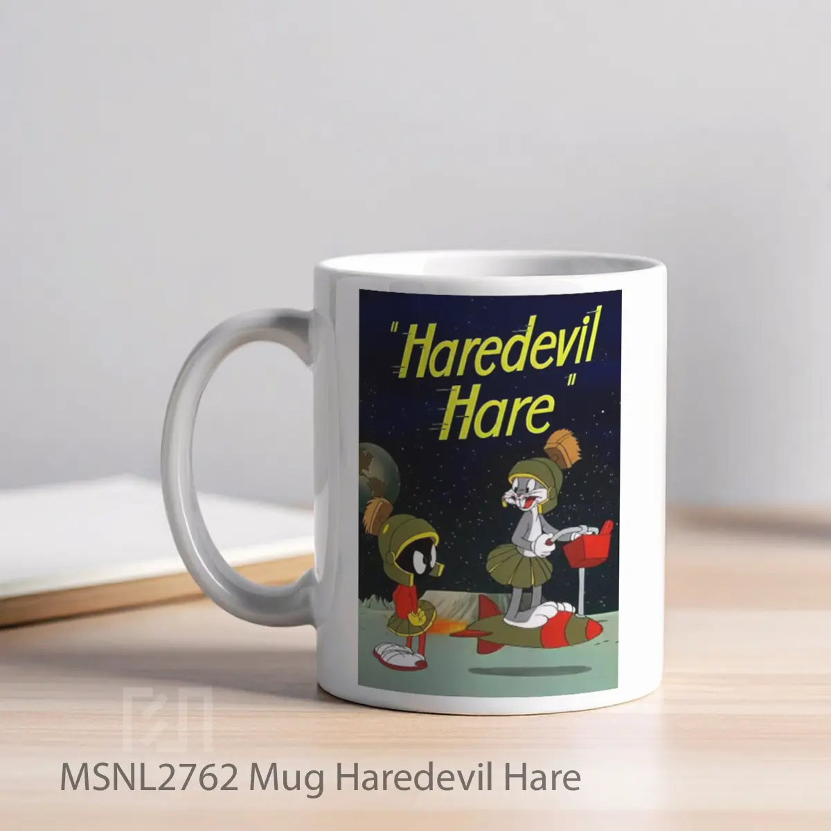 Mug Haredevil Hare Gelas Keramik Tema Film MSNL2762 - Tampak Kiri