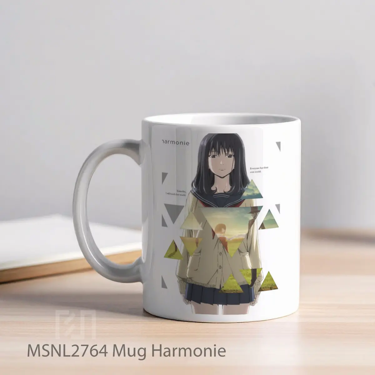 Mug Harmonie Gelas Keramik Tema Film MSNL2764 - Tampak Kiri