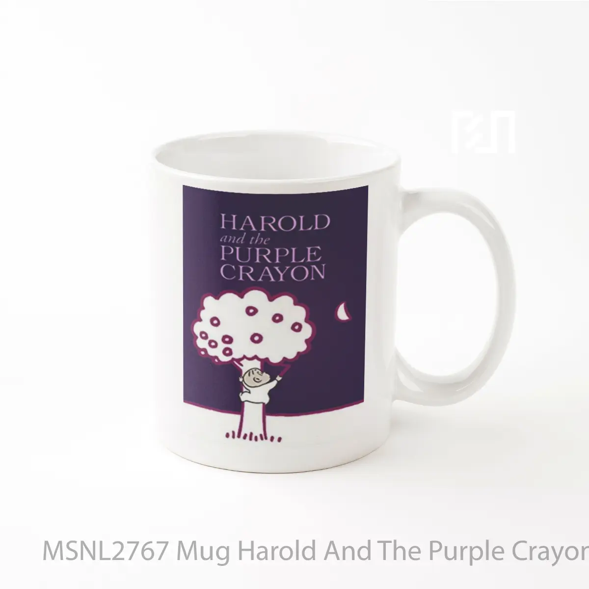 Mug Harold And The Purple Crayon Gelas Keramik Tema Film MSNL2767