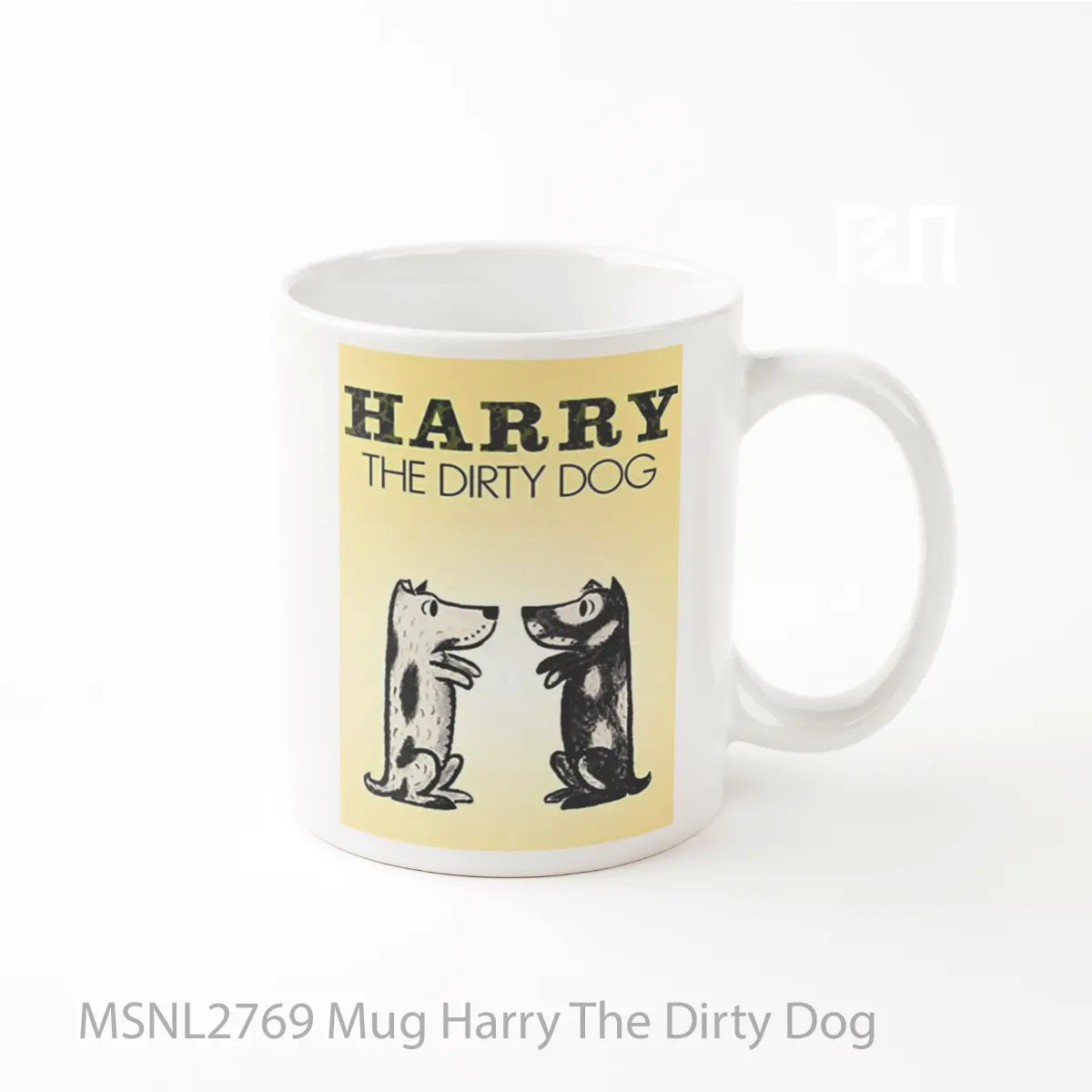 Mug Harry The Dirty Dog Gelas Keramik Tema Film MSNL2769