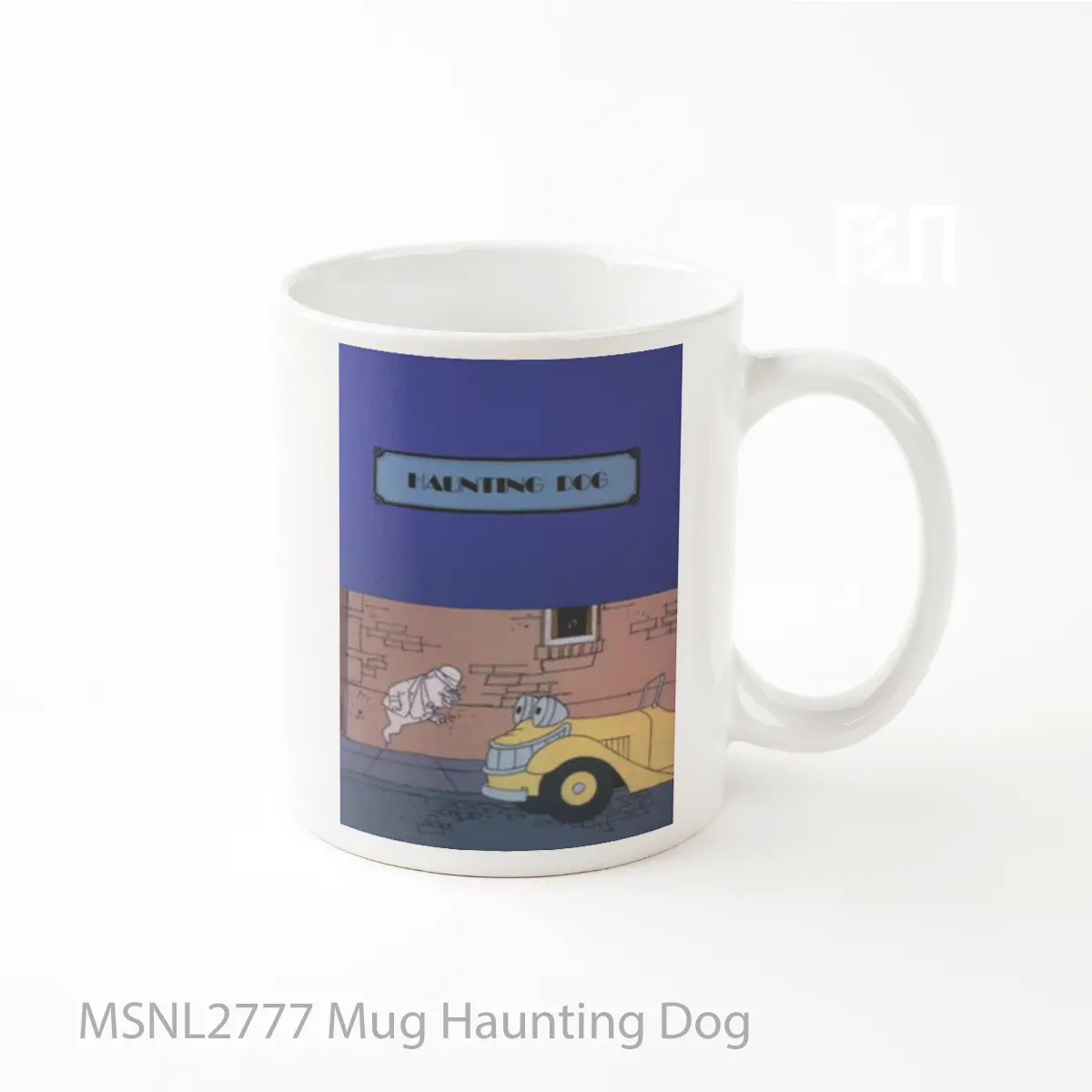 Mug Haunting Dog Gelas Keramik Tema Film MSNL2777