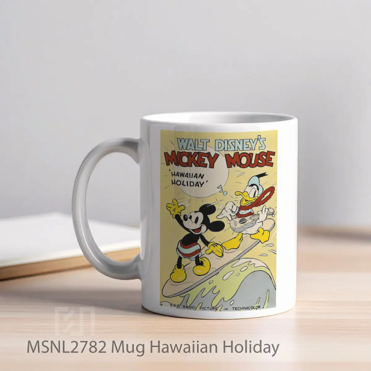 Mug Hawaiian Holiday Gelas Keramik Tema Film MSNL2782 - Tampak Kiri
