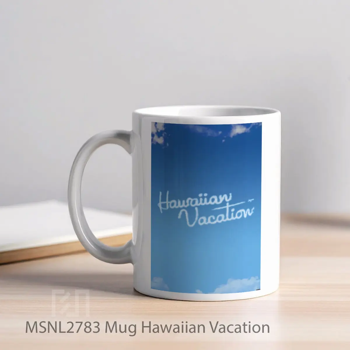 Mug Hawaiian Vacation Gelas Keramik Tema Film MSNL2783 - Tampak Kiri