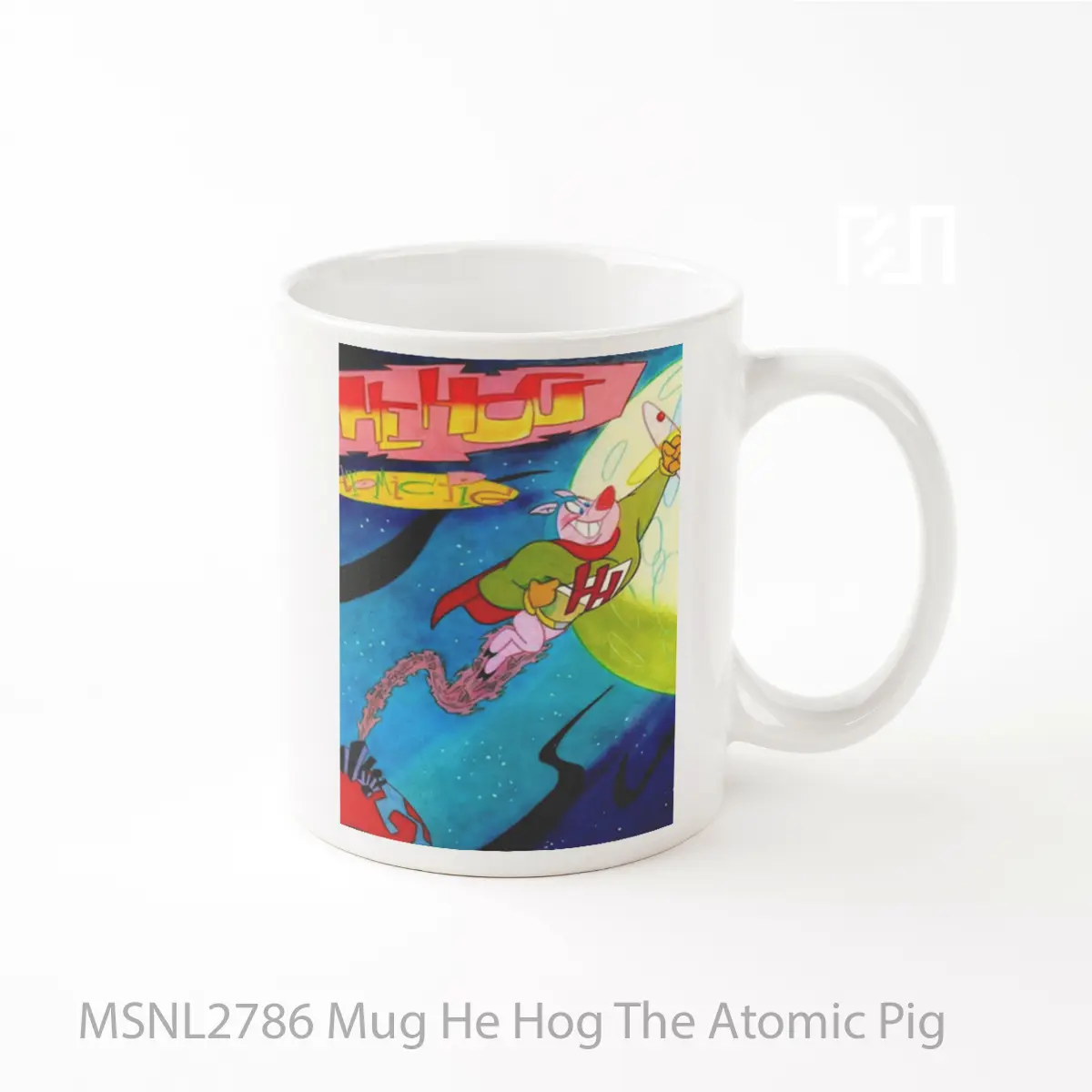 Mug He Hog The Atomic Pig Gelas Keramik Tema Film MSNL2786