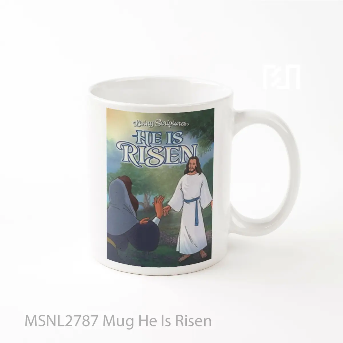 Mug He Is Risen Gelas Keramik Tema Film MSNL2787