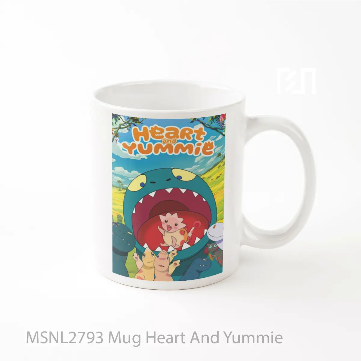 Mug Heart And Yummie Gelas Keramik Tema Film MSNL2793
