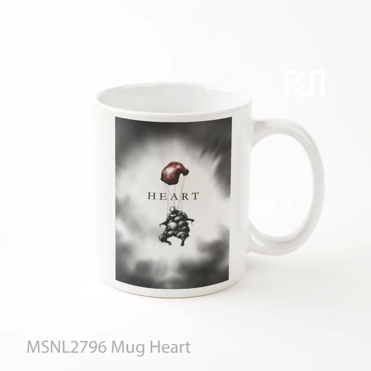 Mug Heart Gelas Keramik Tema Film MSNL2796
