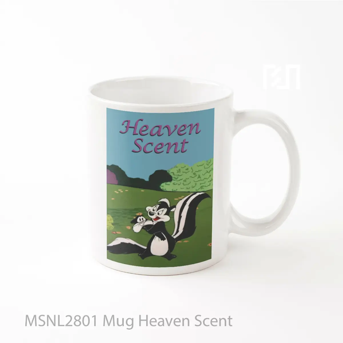 Mug Heaven Scent Gelas Keramik Tema Film MSNL2801
