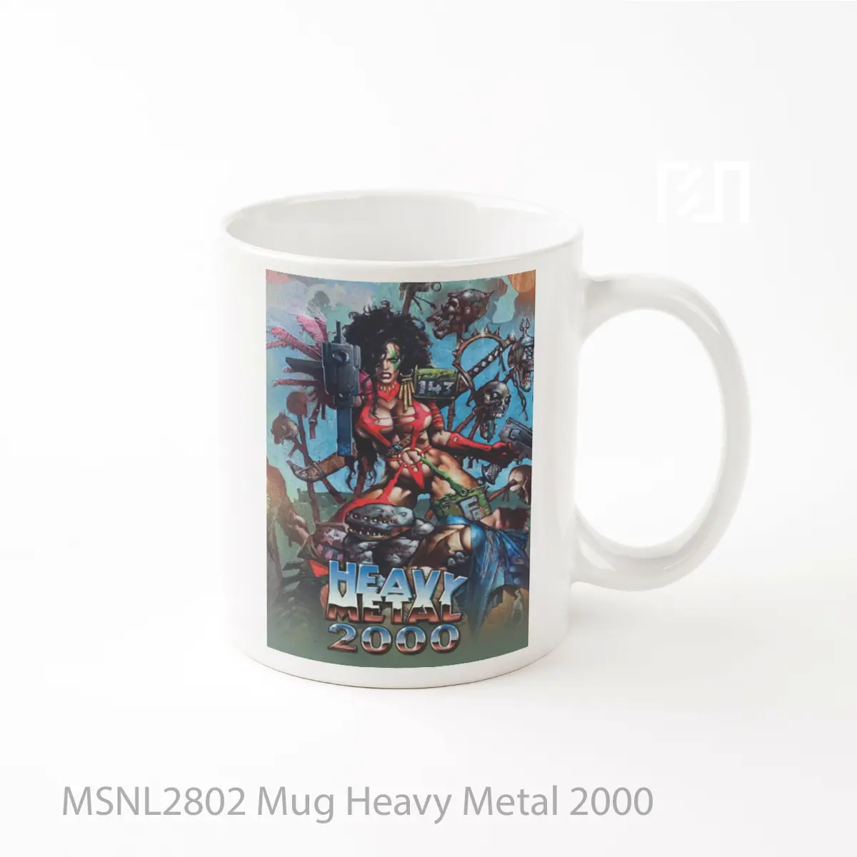 Mug Heavy Metal 2000 Gelas Keramik Tema Film MSNL2802