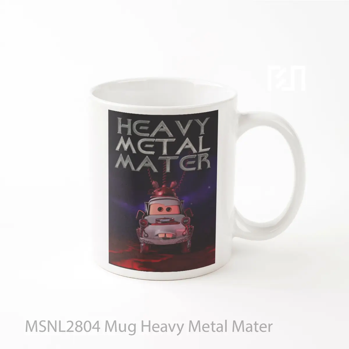 Mug Heavy Metal Mater Gelas Keramik Tema Film MSNL2804