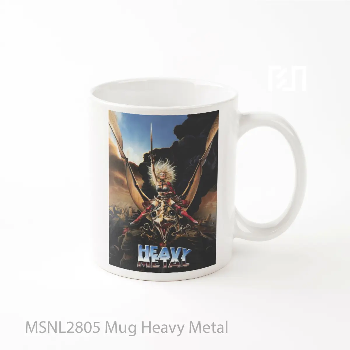 Mug Heavy Metal Gelas Keramik Tema Film MSNL2805