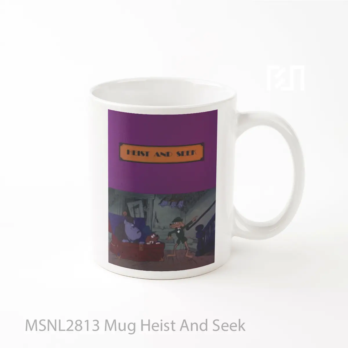 Mug Heist And Seek Gelas Keramik Tema Film MSNL2813