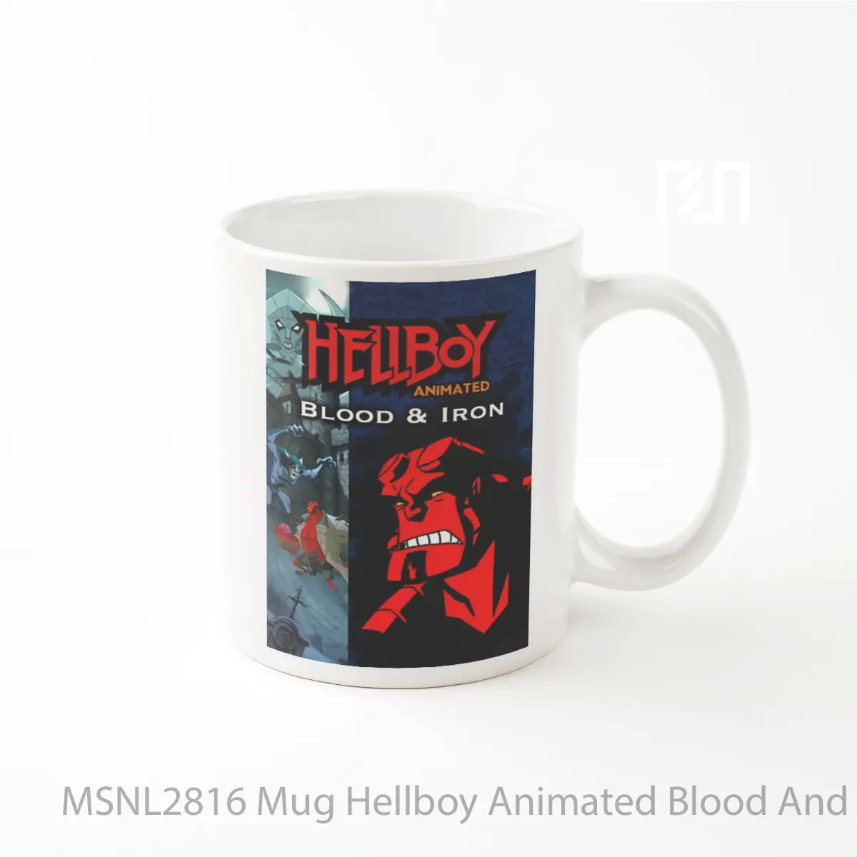 Mug Hellboy Animated Blood And Iron Gelas Keramik Tema Film MSNL2816