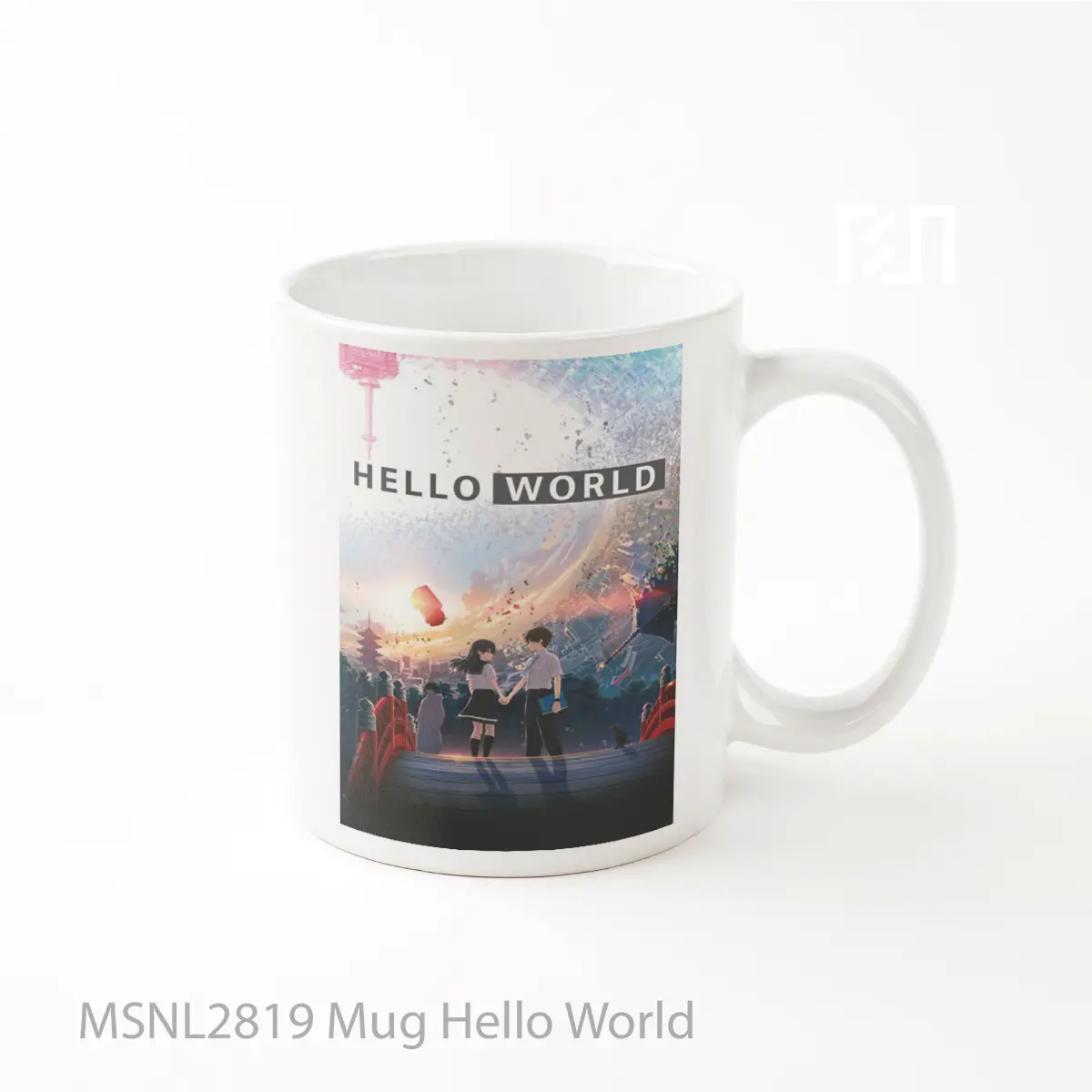 Mug Hello World Gelas Keramik Tema Film MSNL2819