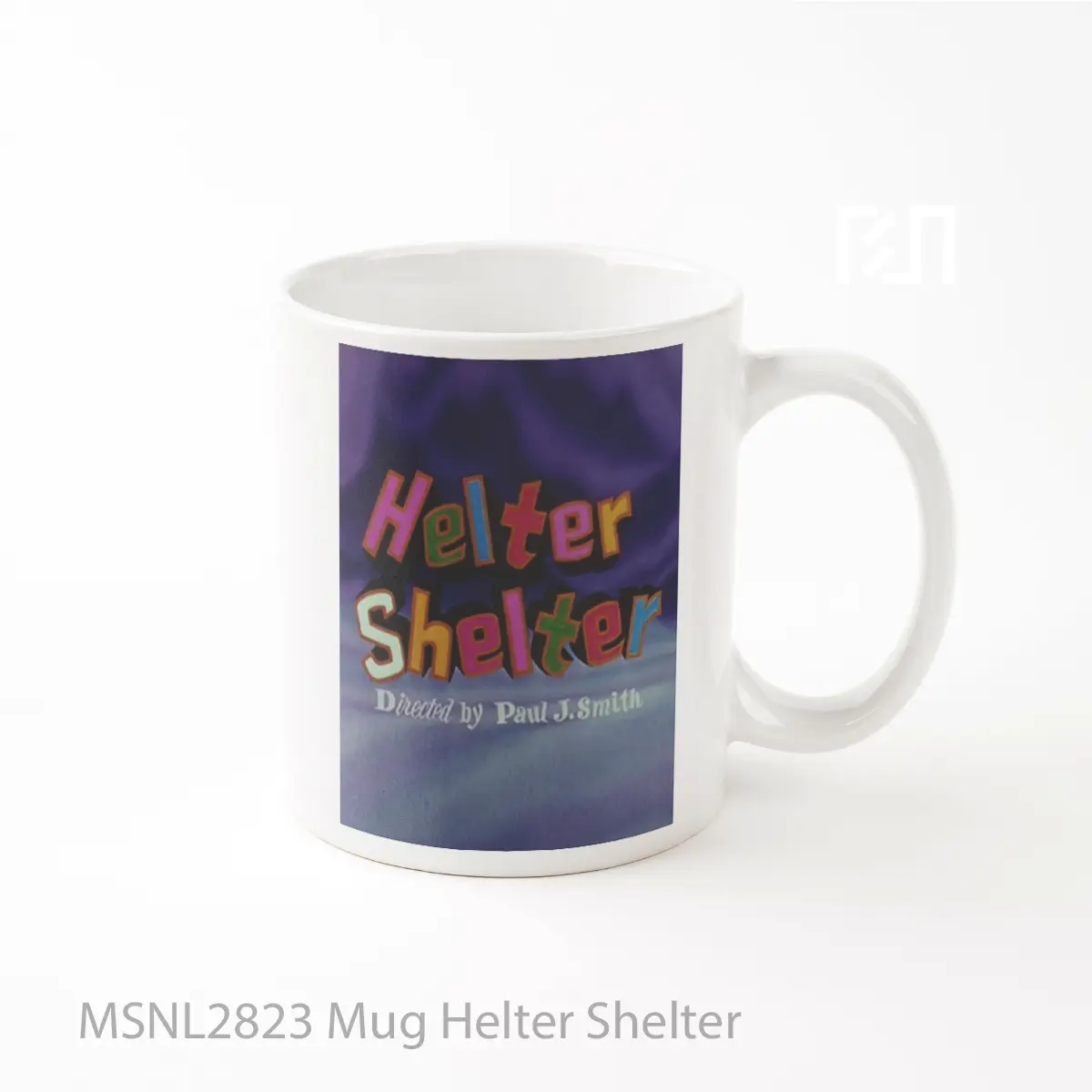 Mug Helter Shelter Gelas Keramik Tema Film MSNL2823