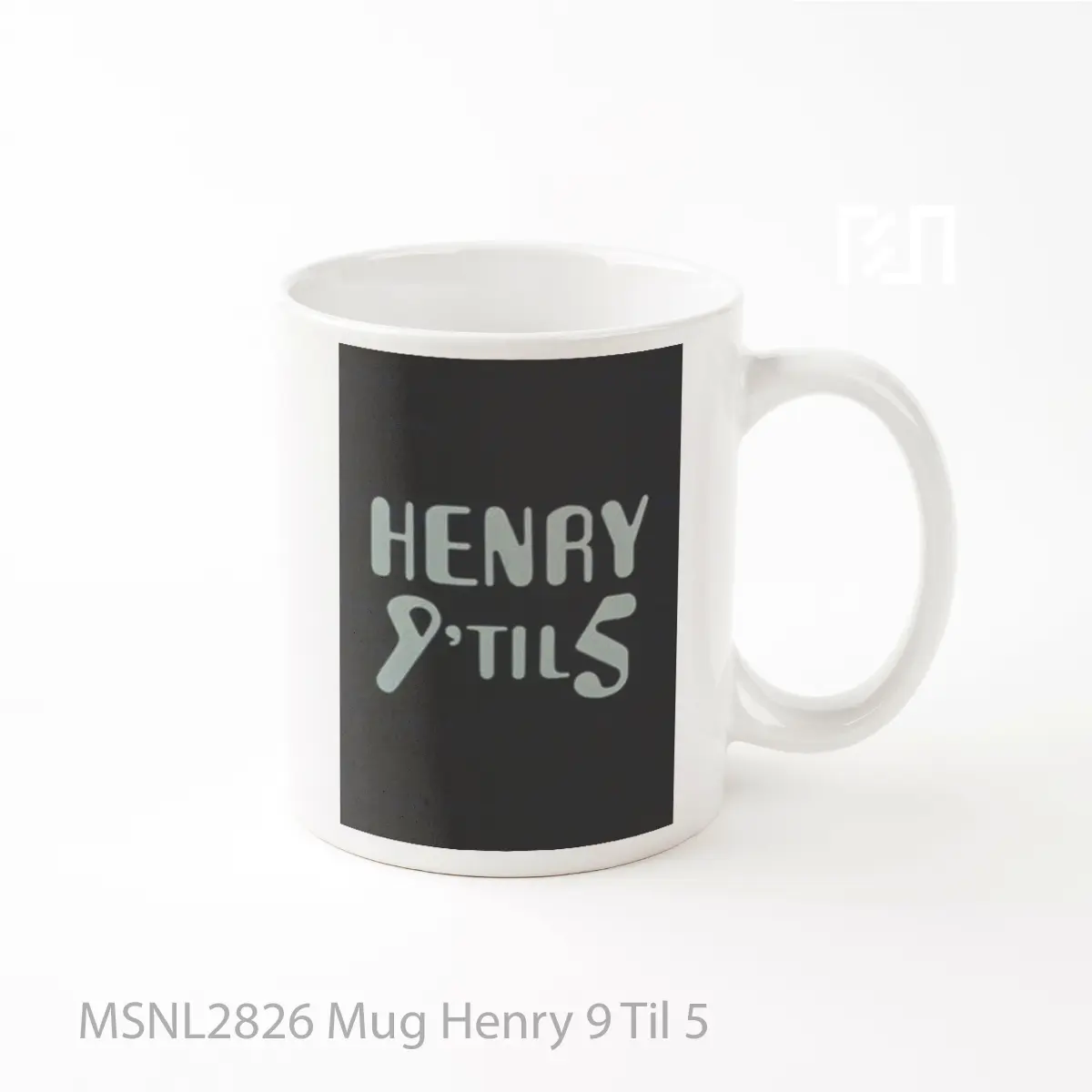Mug Henry 9 Til 5 Gelas Keramik Tema Film MSNL2826