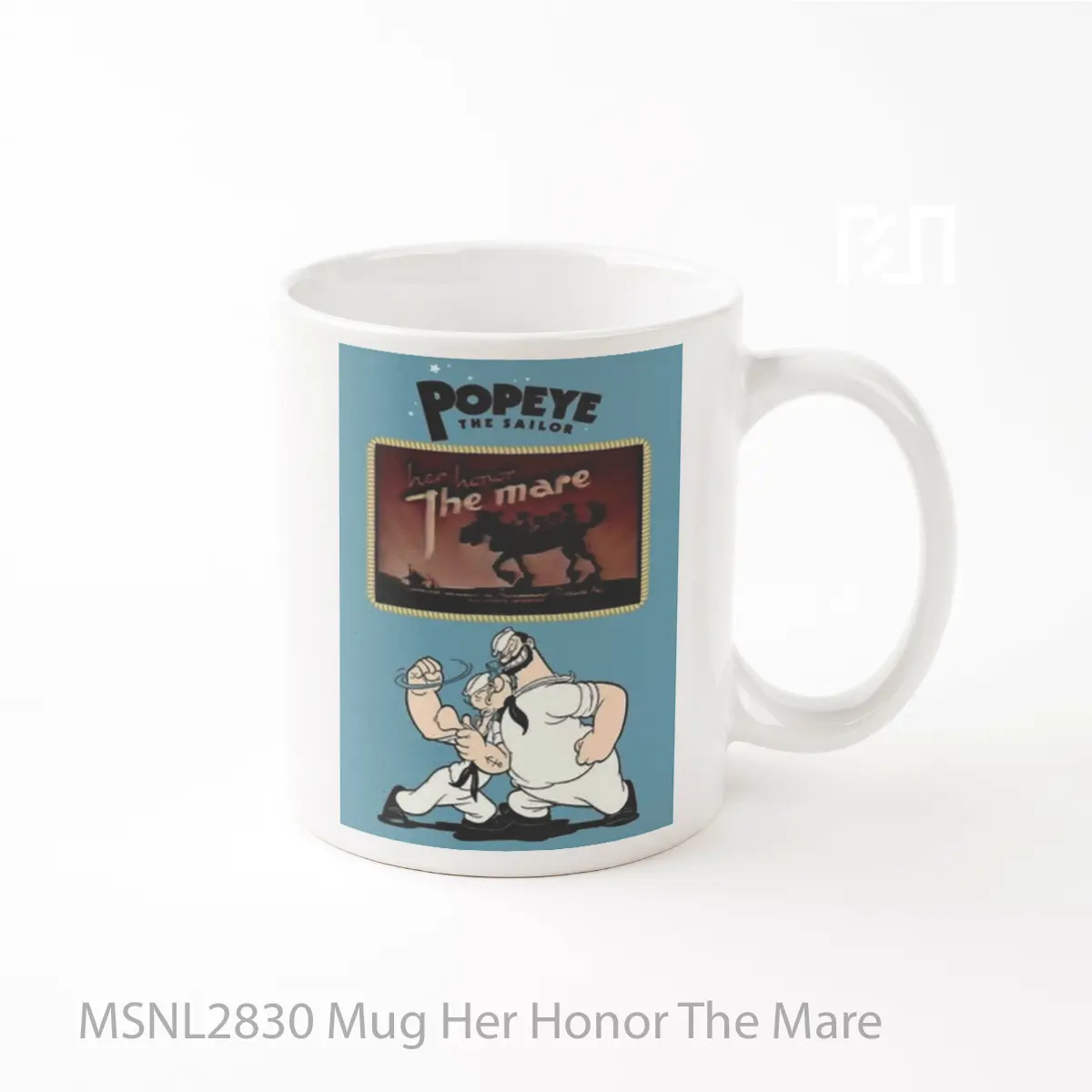 Mug Her Honor The Mare Gelas Keramik Tema Film MSNL2830
