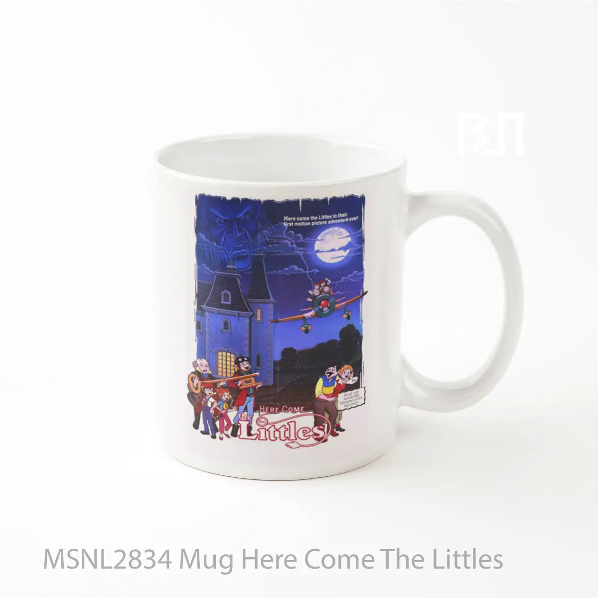 Mug Here Come The Littles Gelas Keramik Tema Film MSNL2834