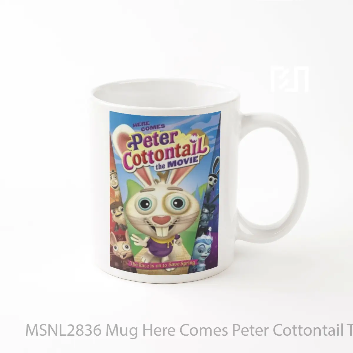 Mug Here Comes Peter Cottontail The Movie Gelas Keramik Tema Film MSNL2836