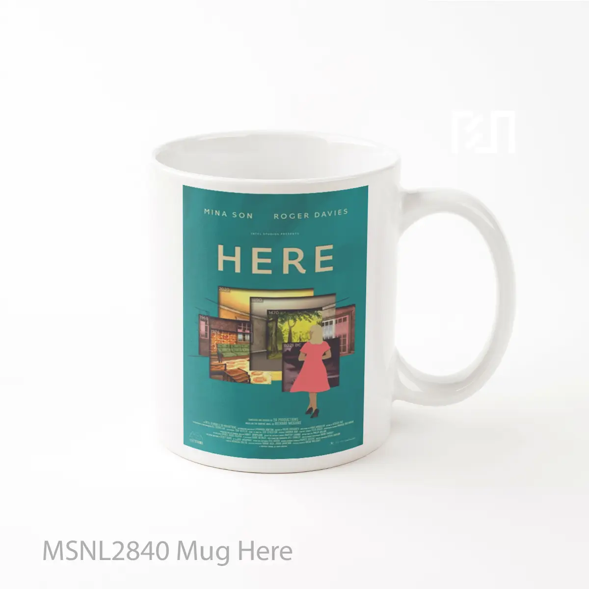Mug Here Gelas Keramik Tema Film MSNL2840