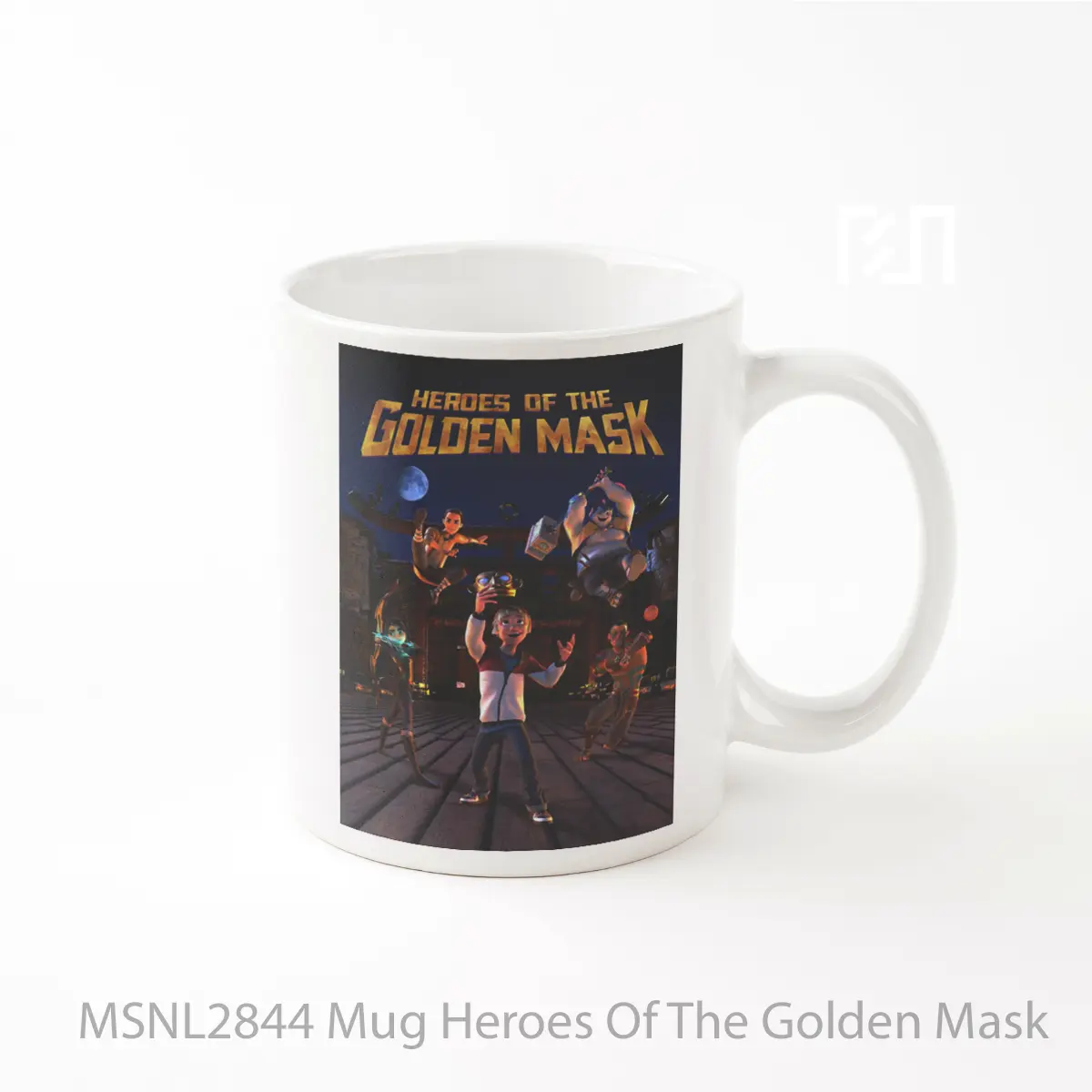 Mug Heroes Of The Golden Mask Gelas Keramik Tema Film MSNL2844