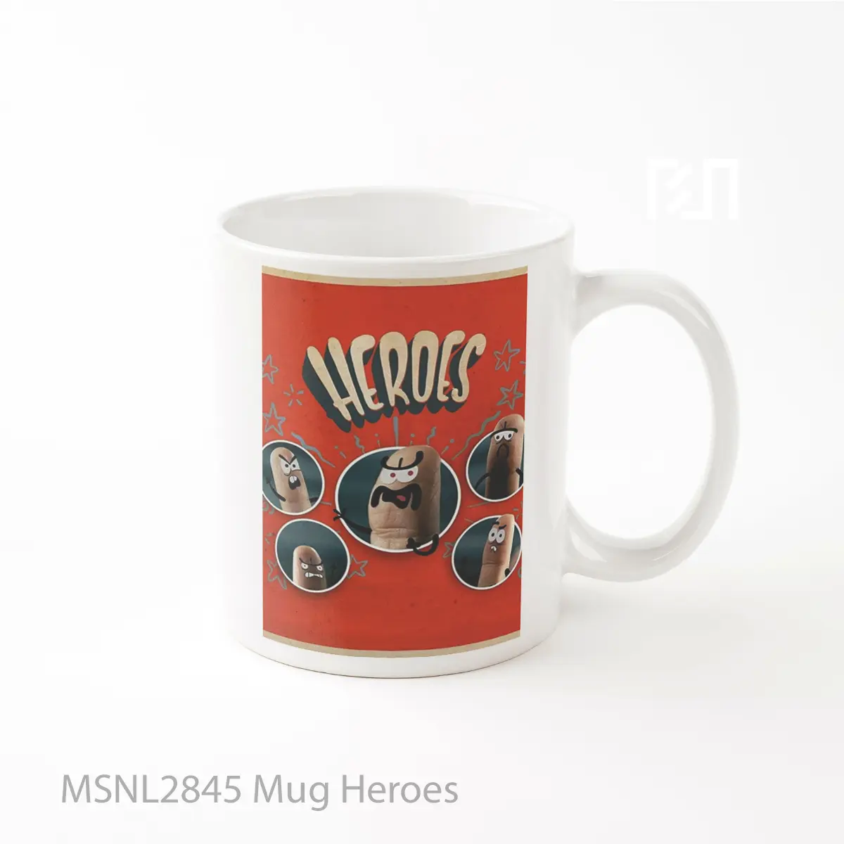 Mug Heroes Gelas Keramik Tema Film MSNL2845