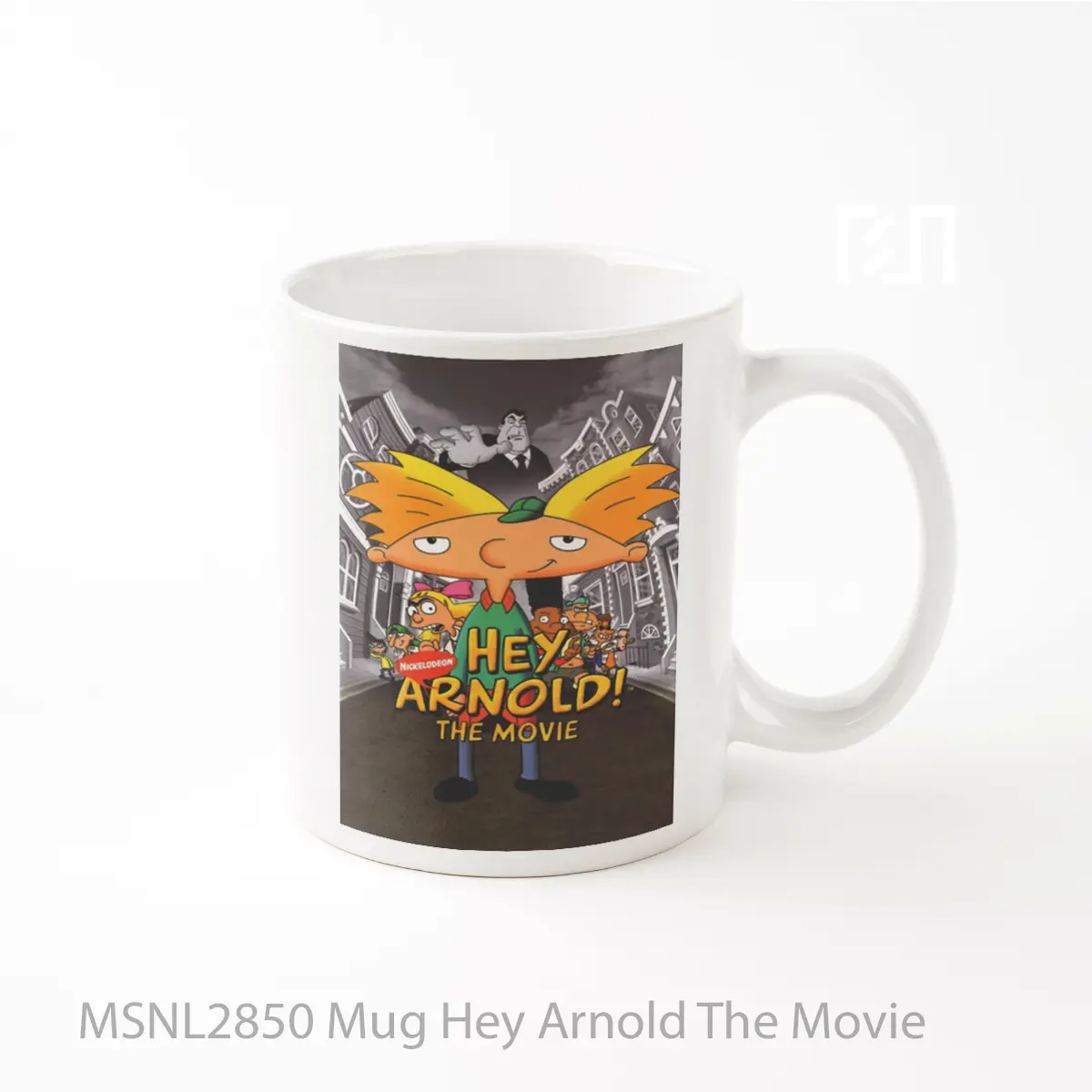 Mug Hey Arnold The Movie Gelas Keramik Tema Film MSNL2850