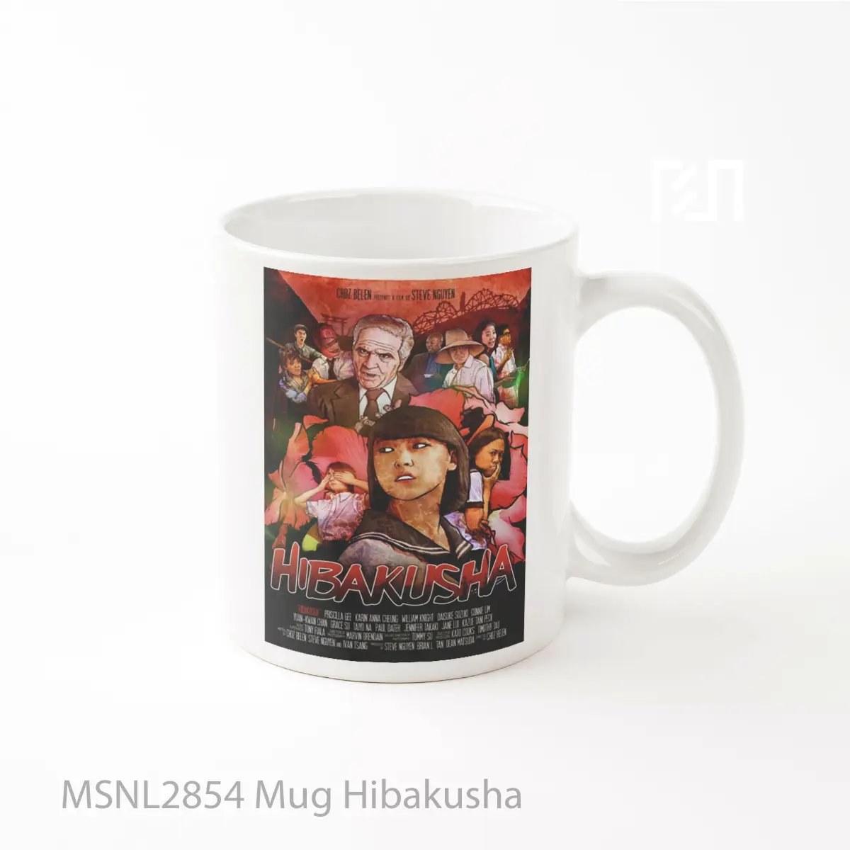 Mug Hibakusha Gelas Keramik Tema Film MSNL2854