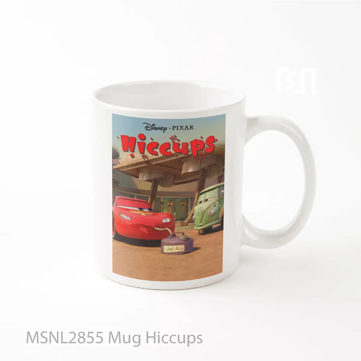 Mug Hiccups Gelas Keramik Tema Film MSNL2855