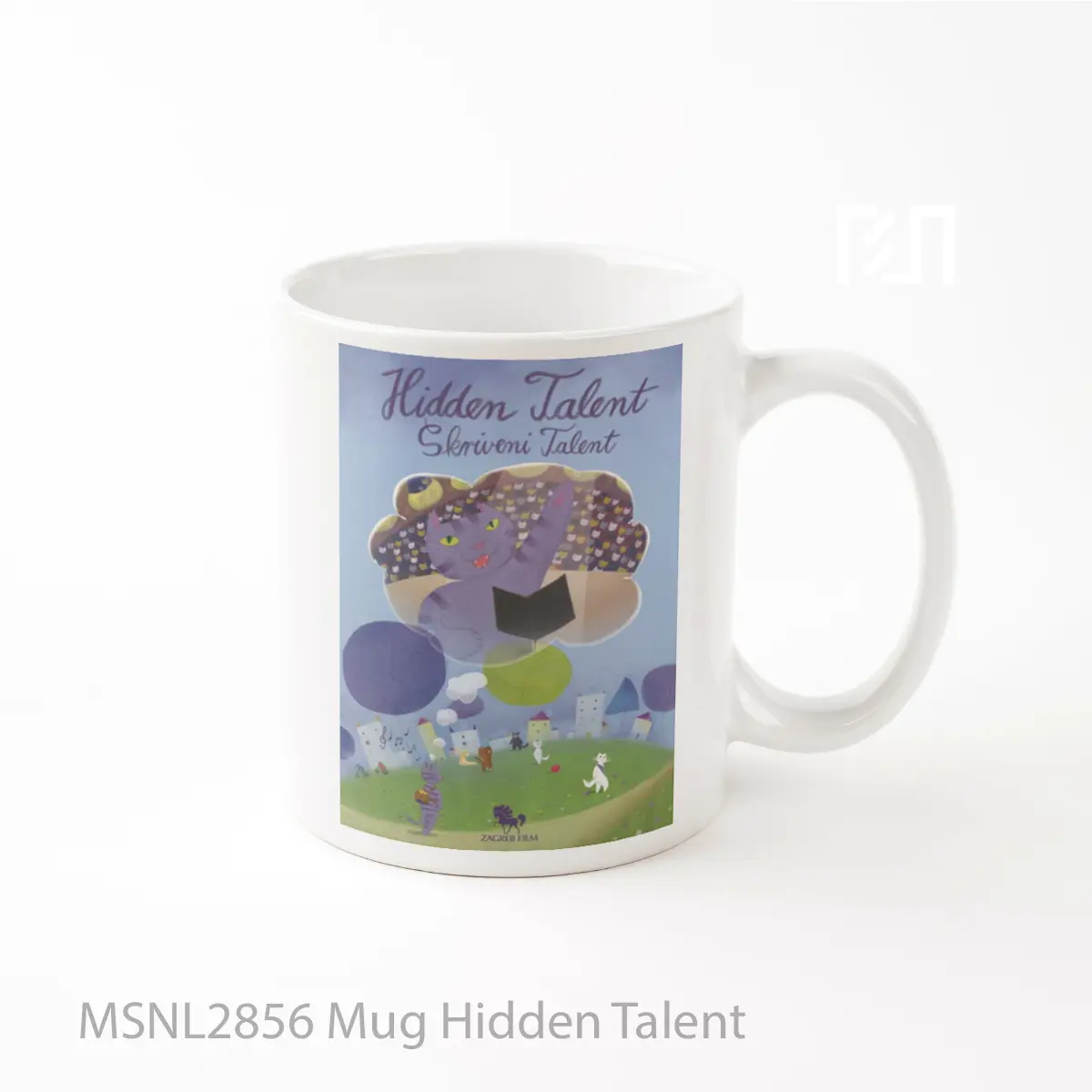 Mug Hidden Talent Gelas Keramik Tema Film MSNL2856