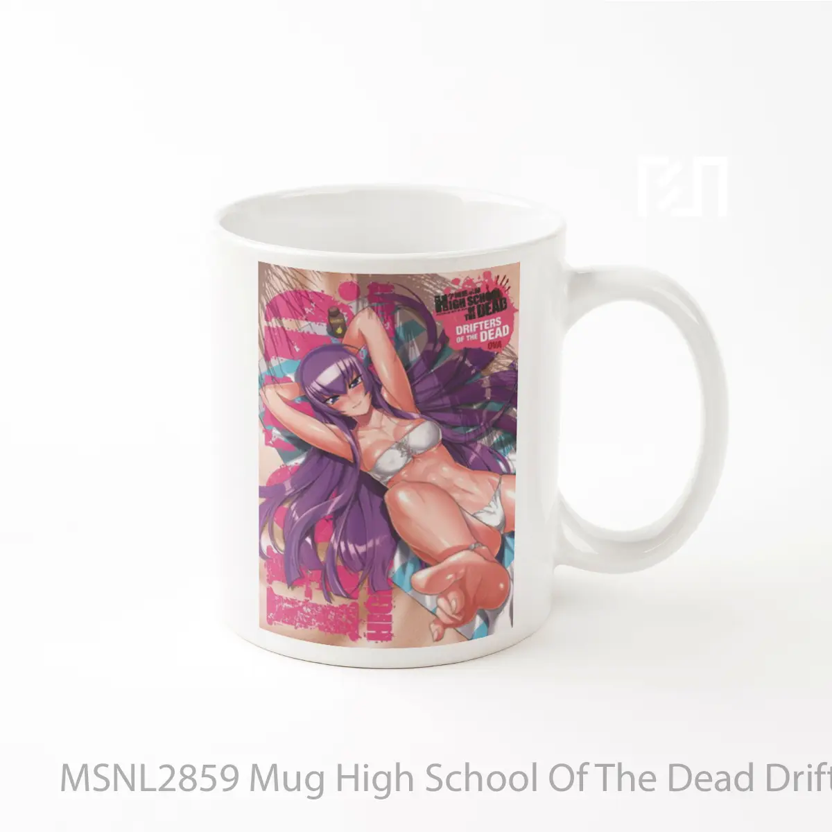 Mug High School Of The Dead Drifters Of The Dead Gelas Keramik Tema Film MSNL2859