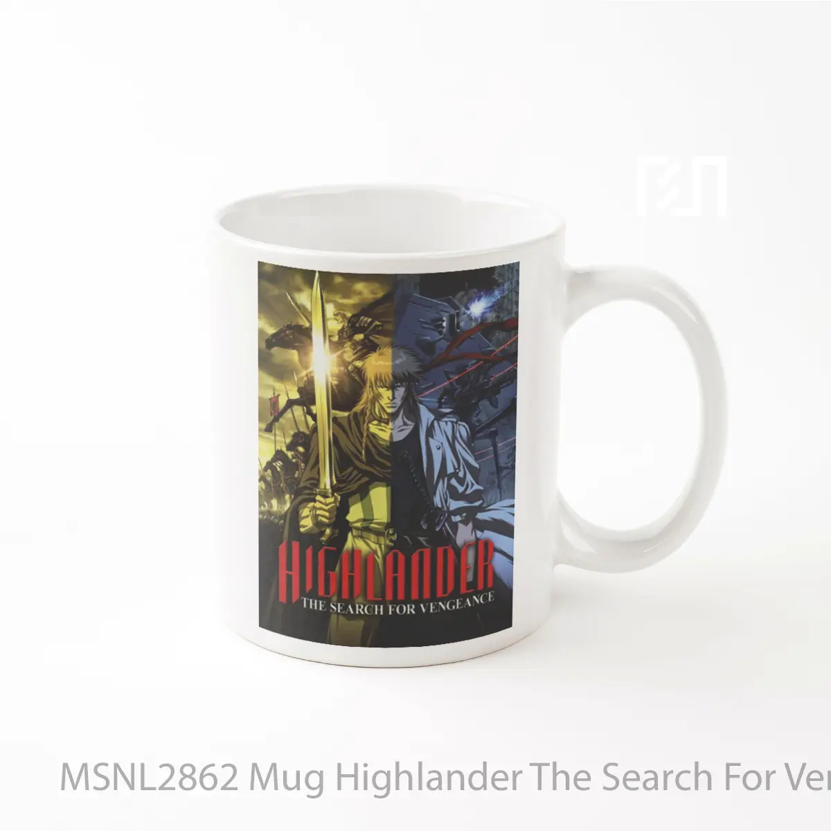 Mug Highlander The Search For Vengeance Gelas Keramik Tema Film MSNL2862
