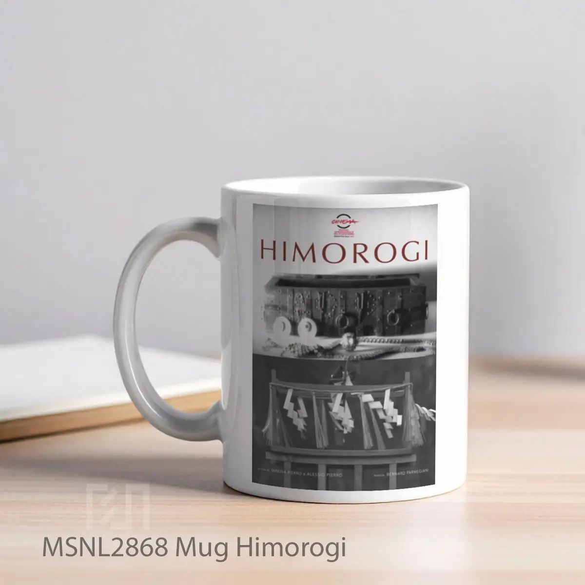 Mug Himorogi Gelas Keramik Tema Film MSNL2868 - Tampak Kiri