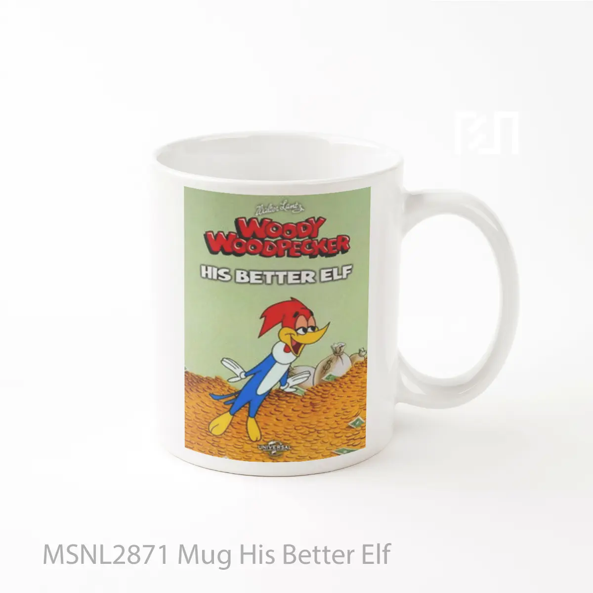 Mug His Better Elf Gelas Keramik Tema Film MSNL2871
