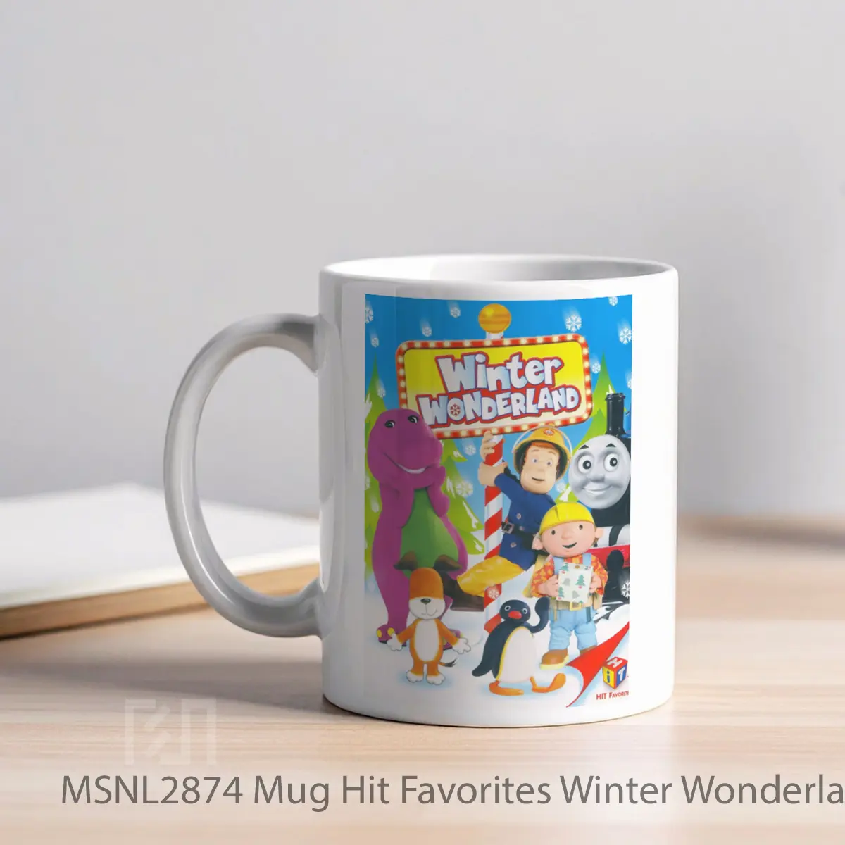 Mug Hit Favorites Winter Wonderland Gelas Keramik Tema Film MSNL2874 - Tampak Kiri