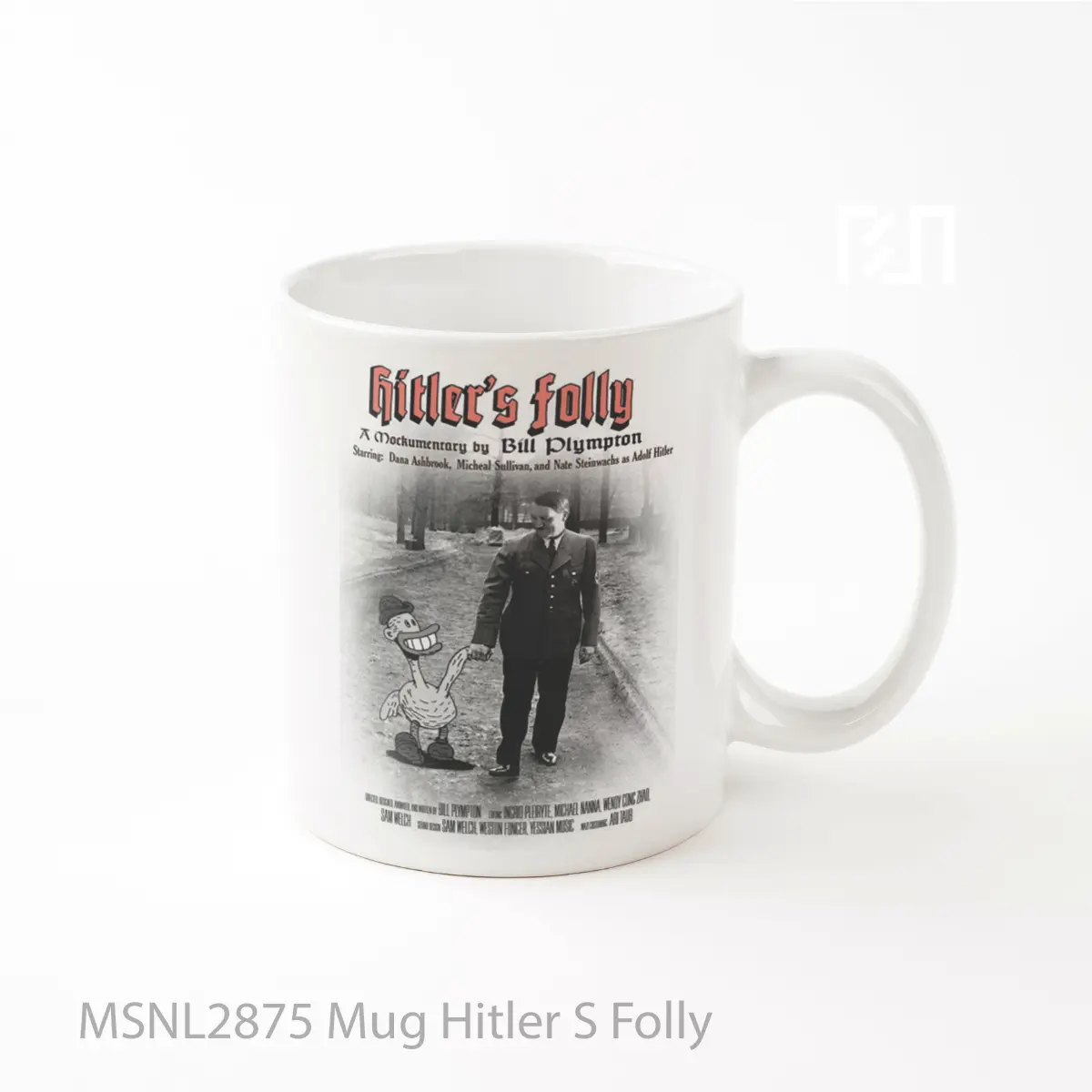 Mug Hitler S Folly Gelas Keramik Tema Film MSNL2875
