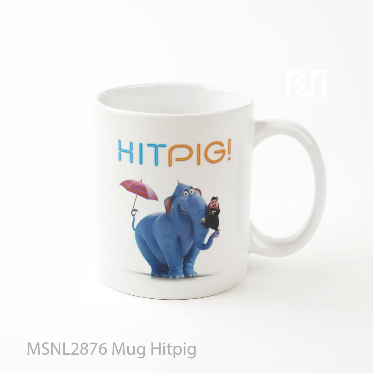 Mug Hitpig Gelas Keramik Tema Film MSNL2876
