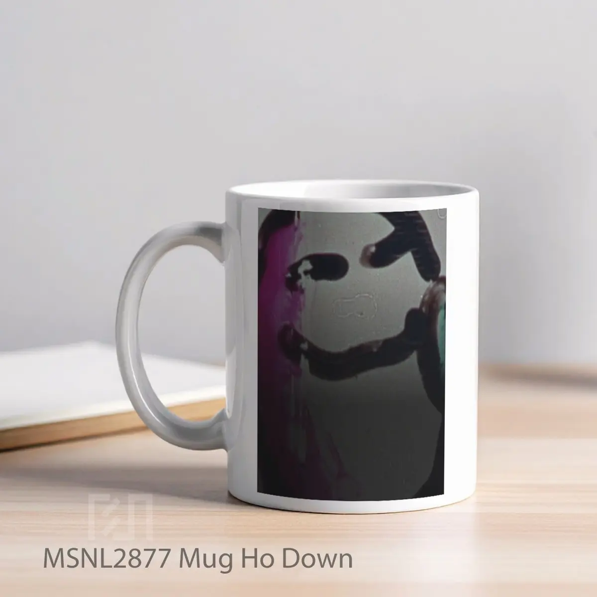 Mug Ho Down Gelas Keramik Tema Film MSNL2877 - Tampak Kiri