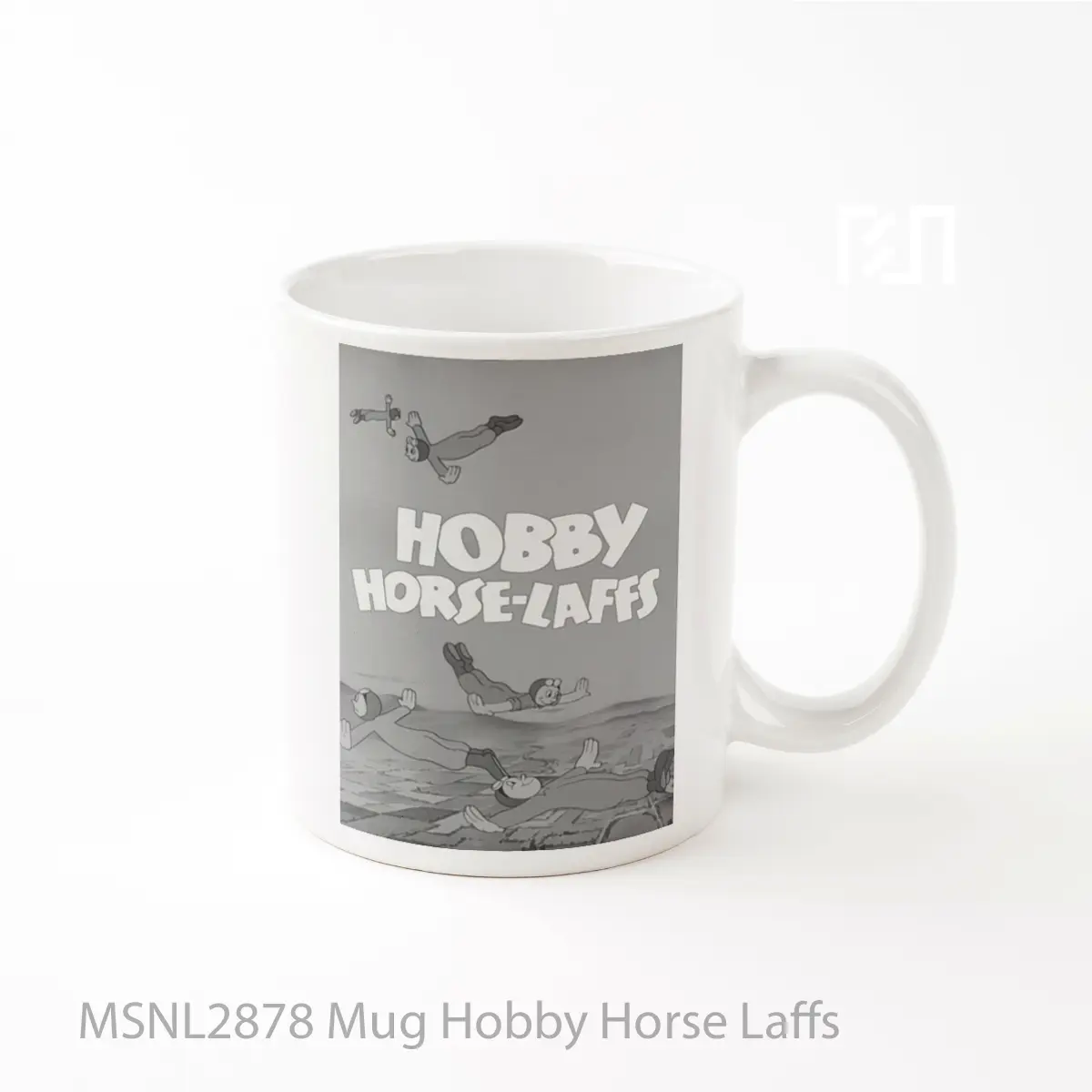 Mug Hobby Horse Laffs Gelas Keramik Tema Film MSNL2878