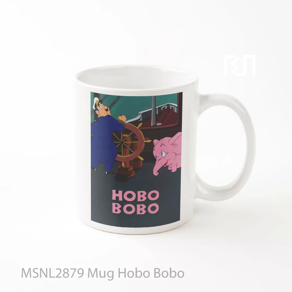 Mug Hobo Bobo Gelas Keramik Tema Film MSNL2879