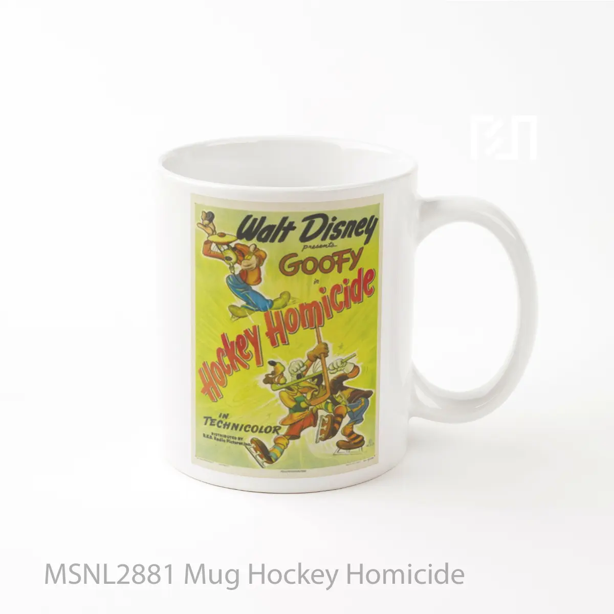 Mug Hockey Homicide Gelas Keramik Tema Film MSNL2881